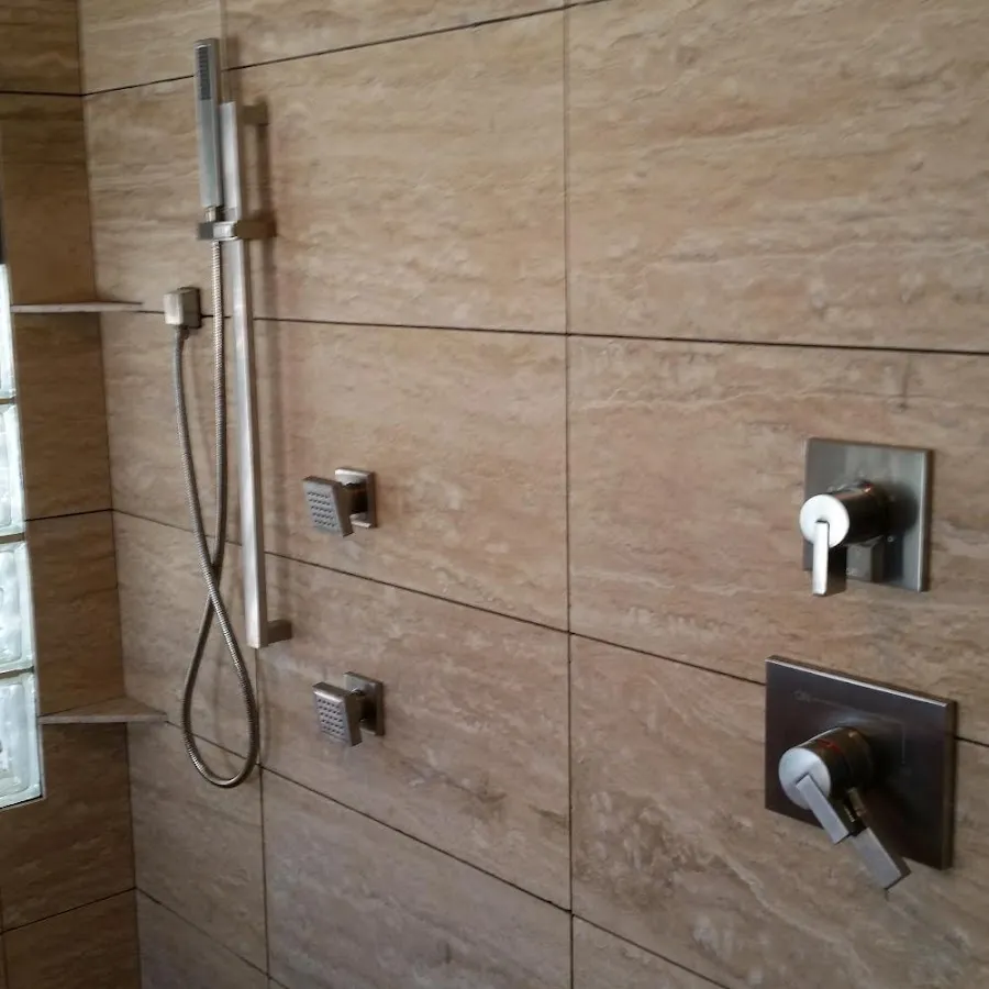 Shower fixture installation for Gas Line Repair in Scio